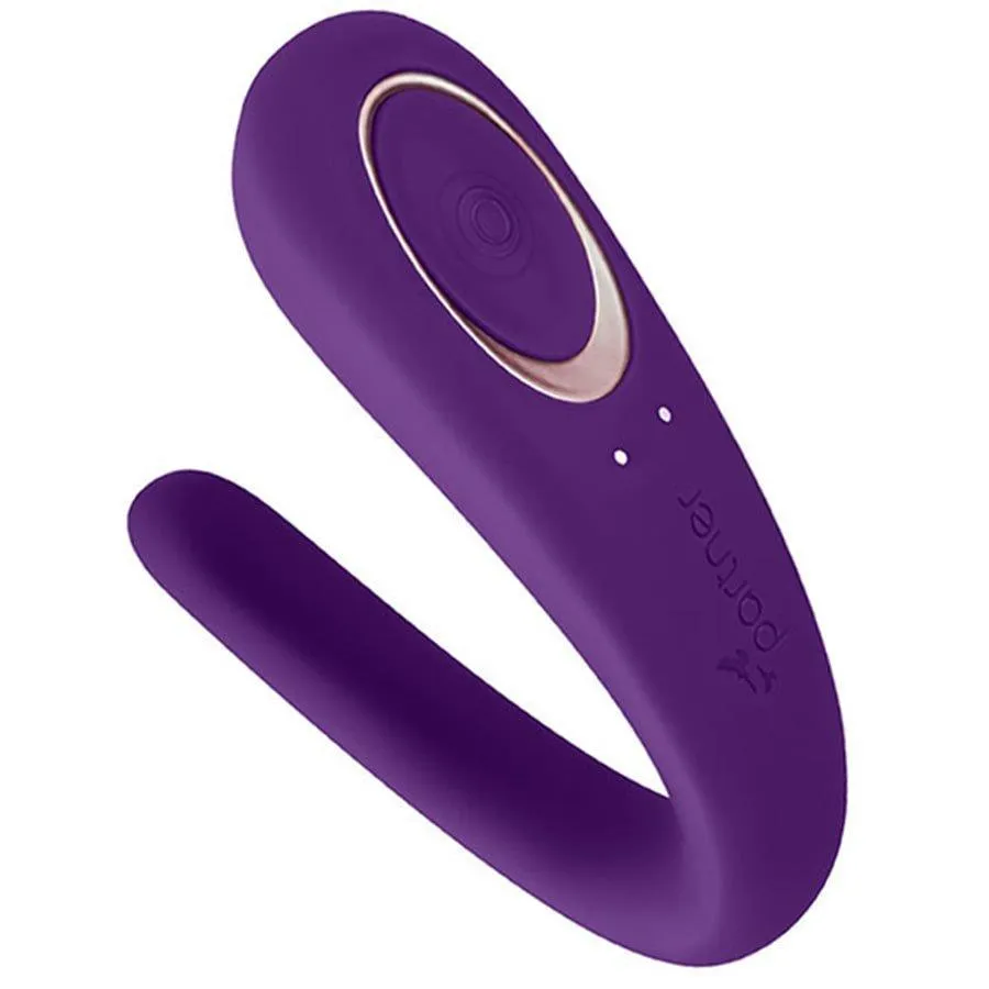 The Partner Double Classic Silicone Couples Vibe