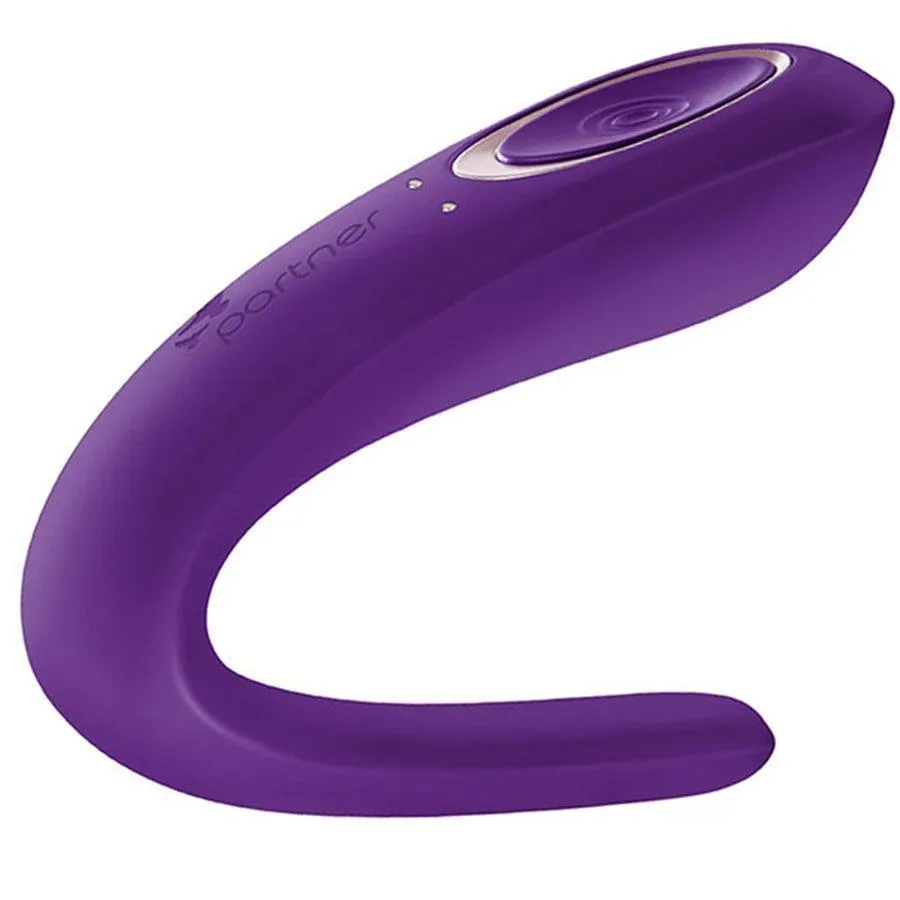 The Partner Double Classic Silicone Couples Vibe