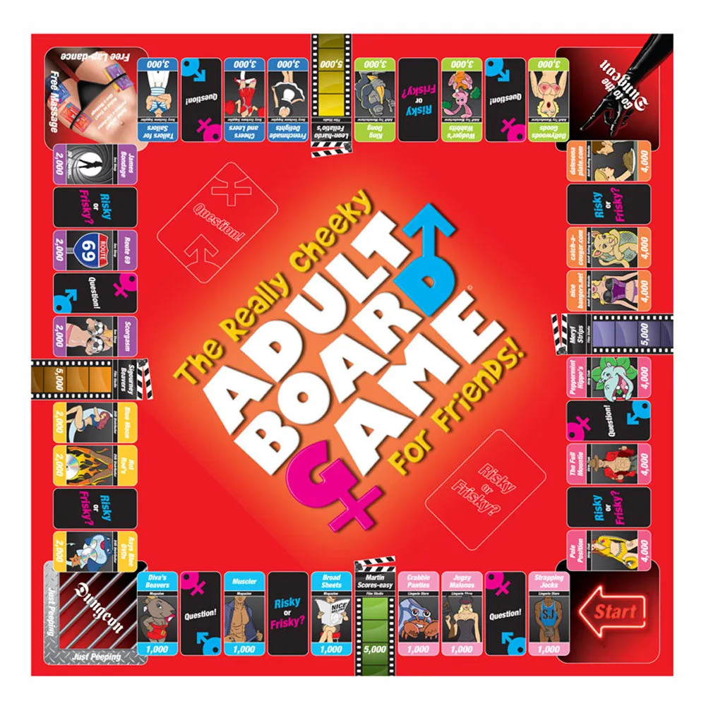 The Really Cheeky Adult Board Game For Friends