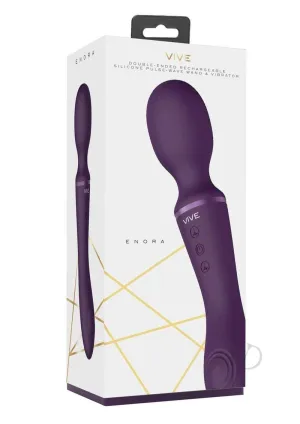 Vive Enora Wand and Vibrator Purple(disc)