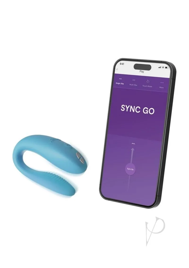 We-Vibe Sync Go App Control Rechargeable Silicone Couples Vibrator