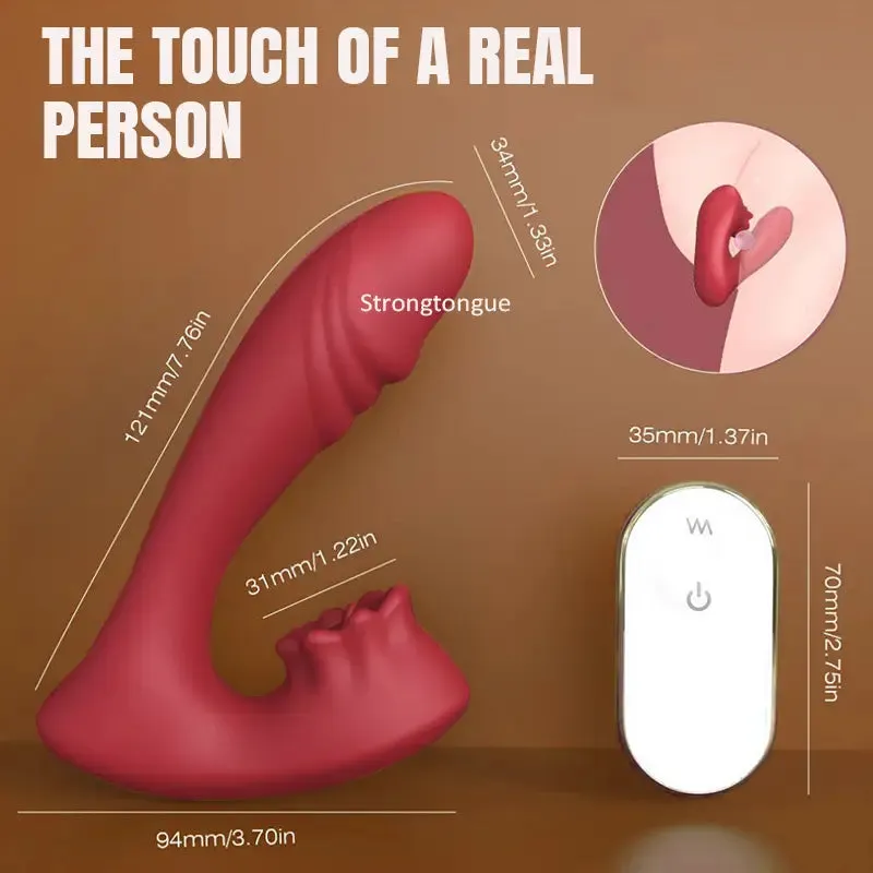 Wearable G-Spot Clitoral Stimulation Vibrator