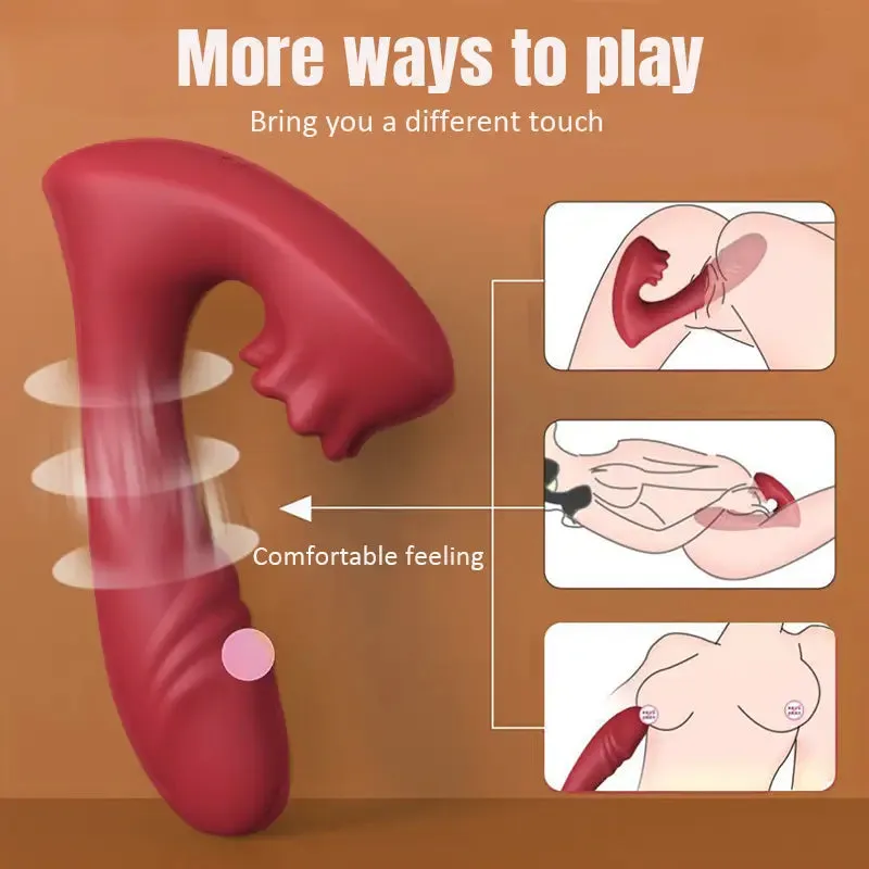 Wearable G-Spot Clitoral Stimulation Vibrator