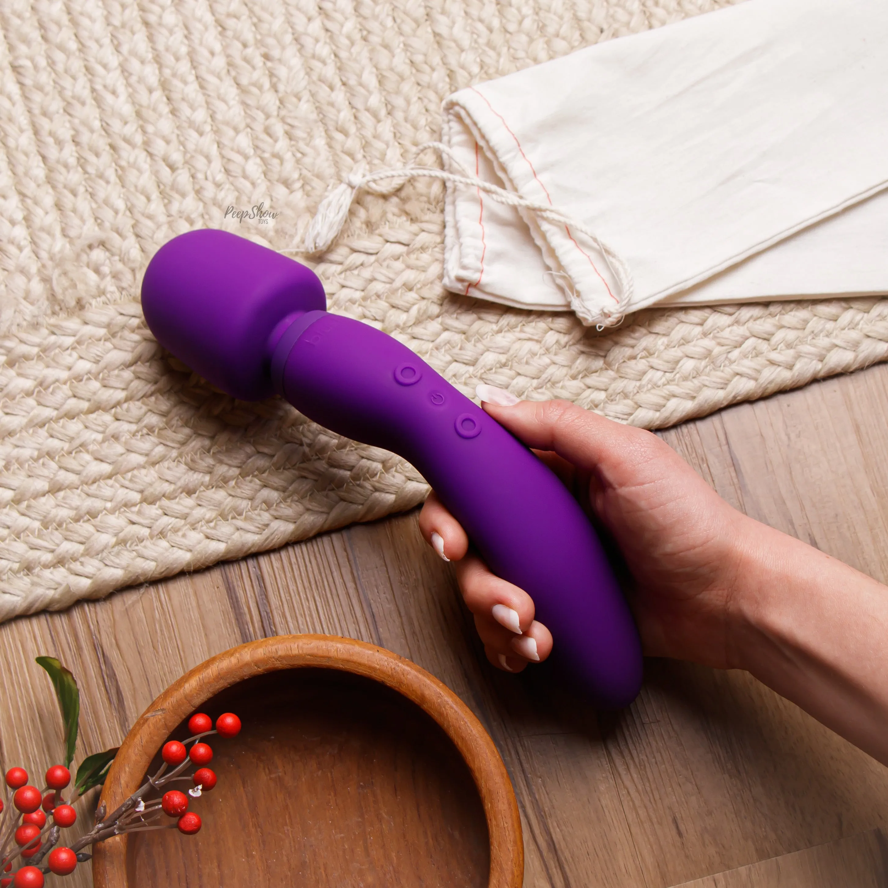 Wellness Dual Sense 2-in-1 Wand Vibrator