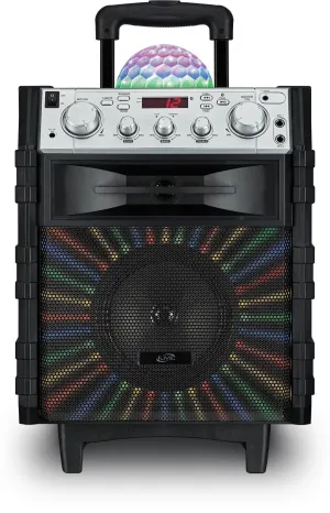 Wireless Tailgate Speaker W- Disco Ball