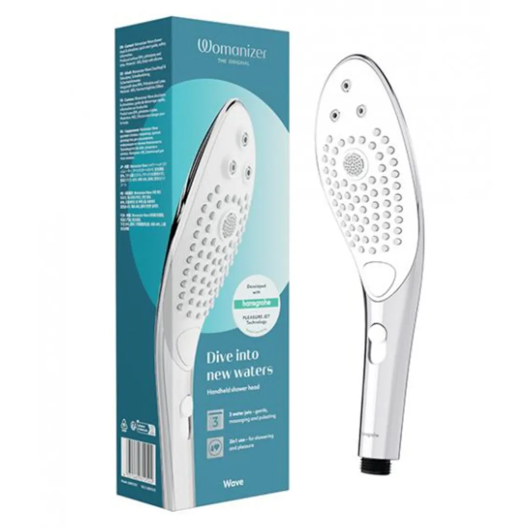 Womanizer Wave 2-In-1 Pleasure Stimulation Shower Head