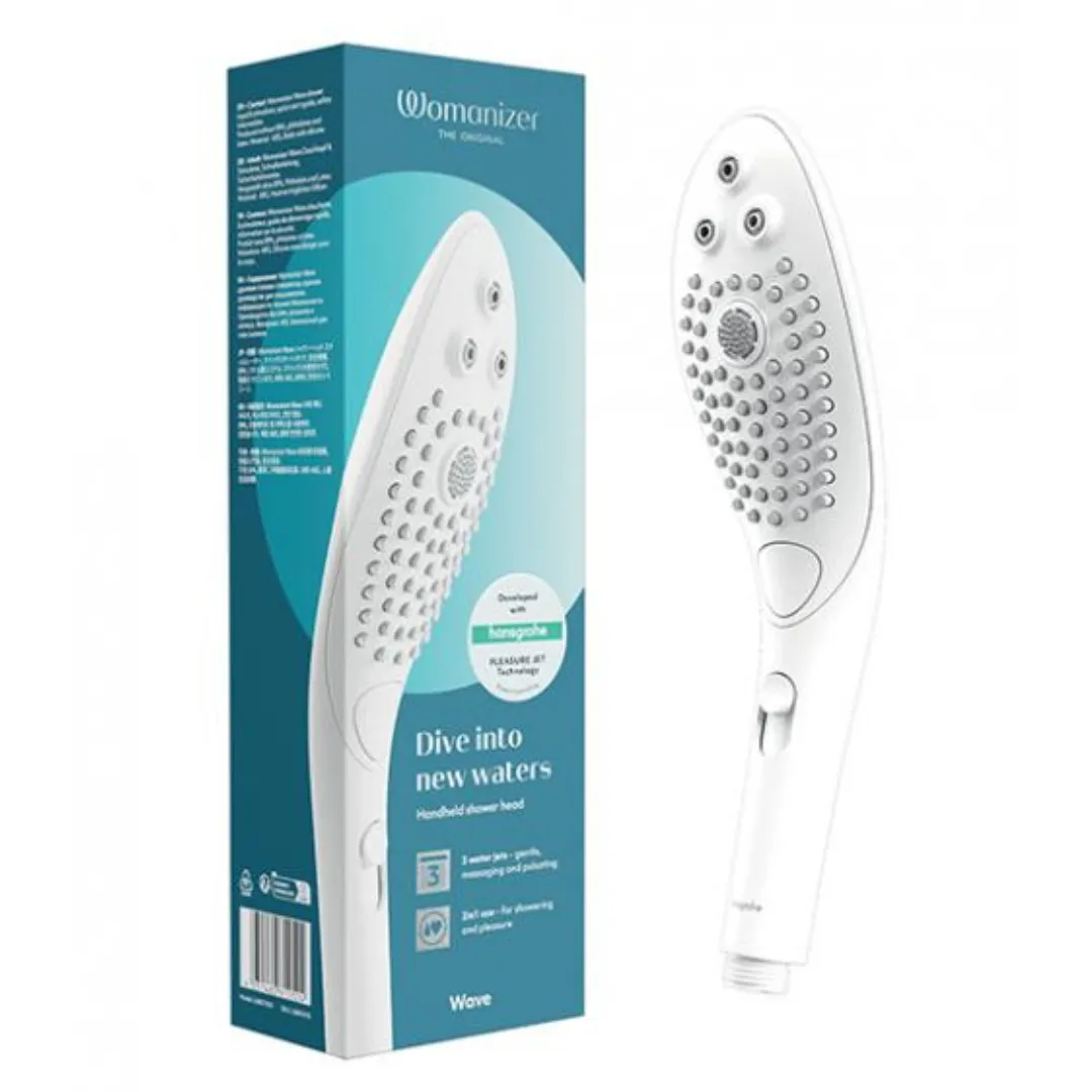 Womanizer Wave 2-In-1 Pleasure Stimulation Shower Head